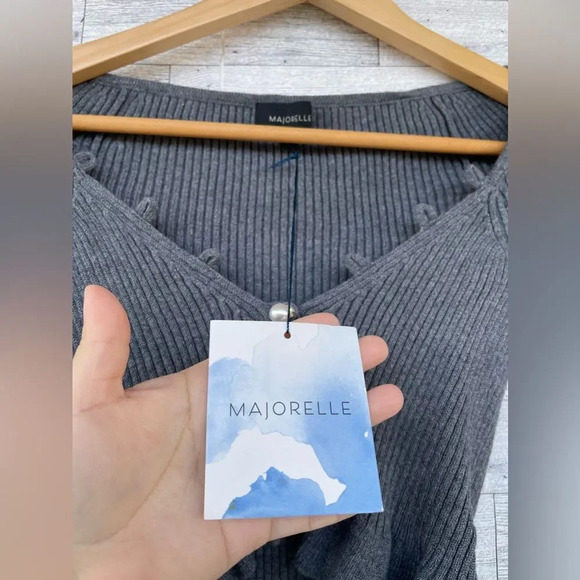 TWO PIECE MAJORELLE EDNA MICRO CARDIGAN AND KNIT PANTS  XS NWT - Picture 6 of 17